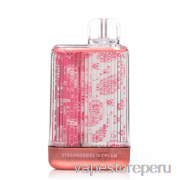 Vape Peru Fog X Claridad 7000 Fresas Con Crema Desechables
